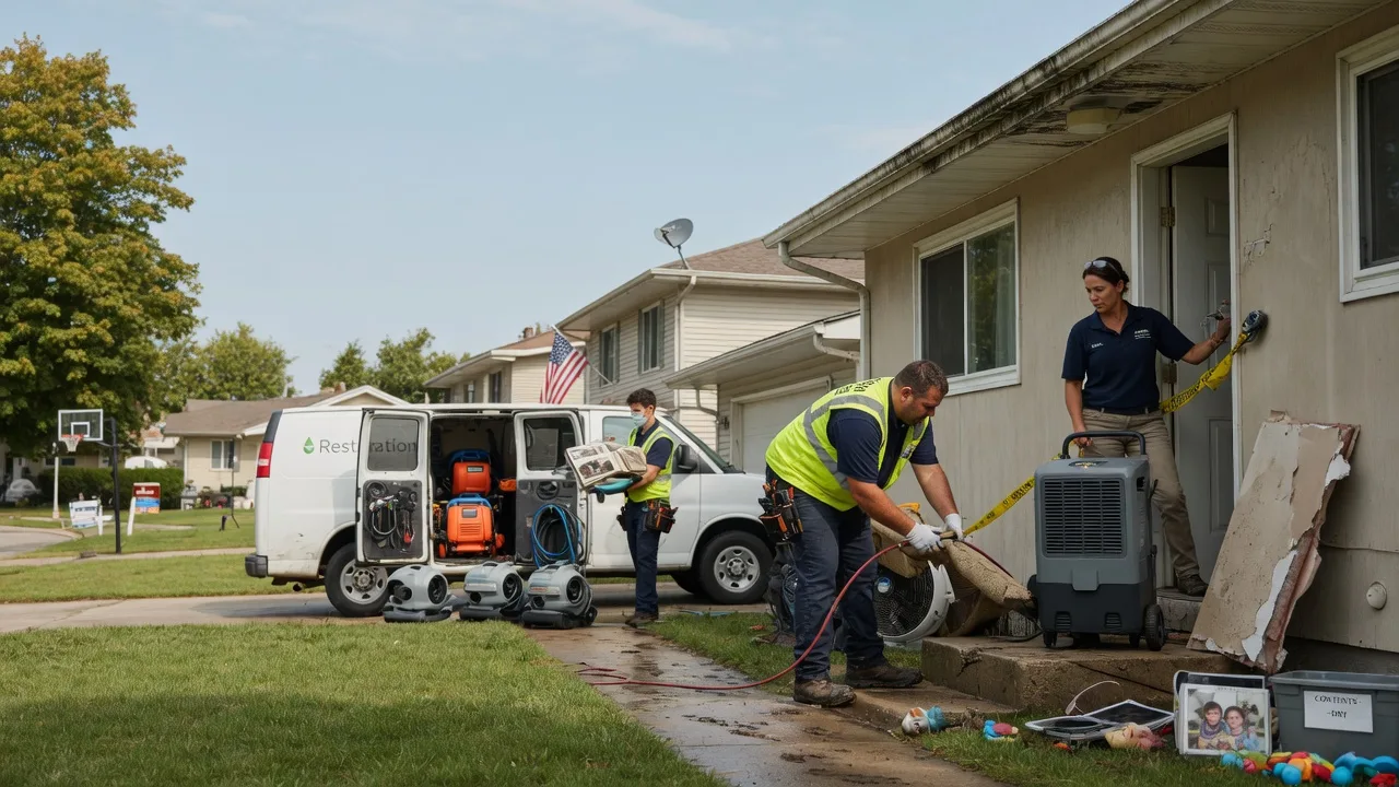 Water Damage Restoration in Belle Rive, IL near me